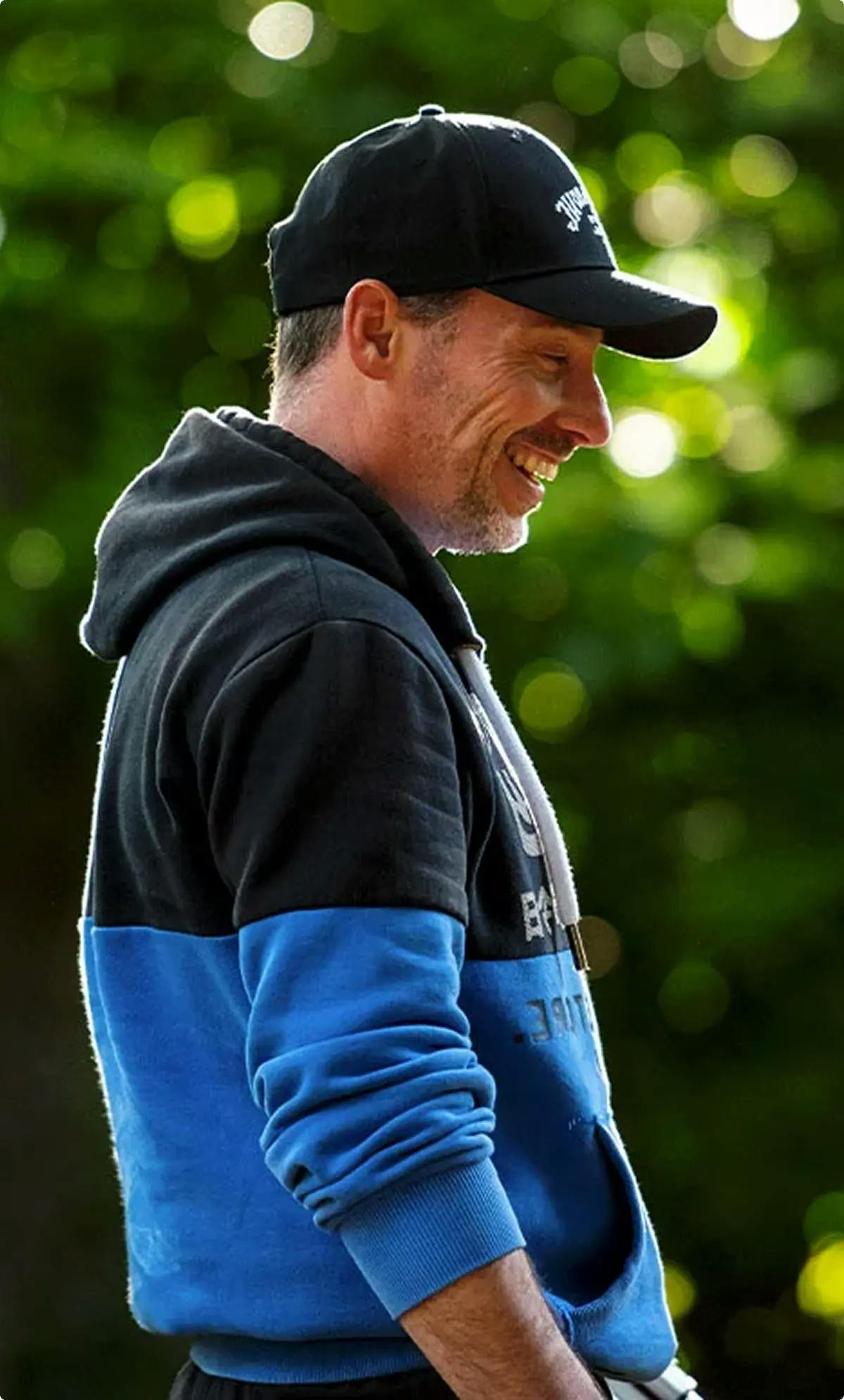 Photo d'Arnaud avec le sourire lors d'un coaching privée