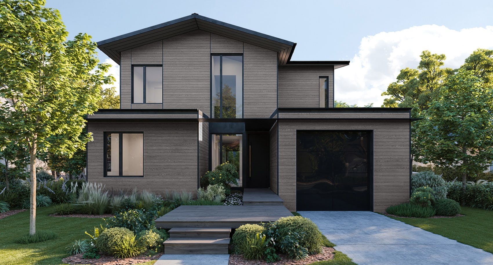 Front shot of Aro home