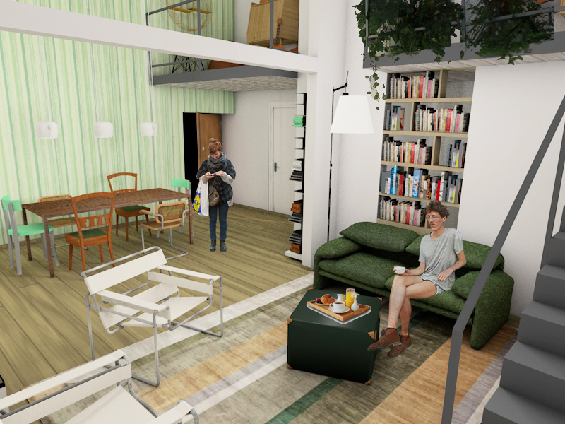 3D Zona giorno