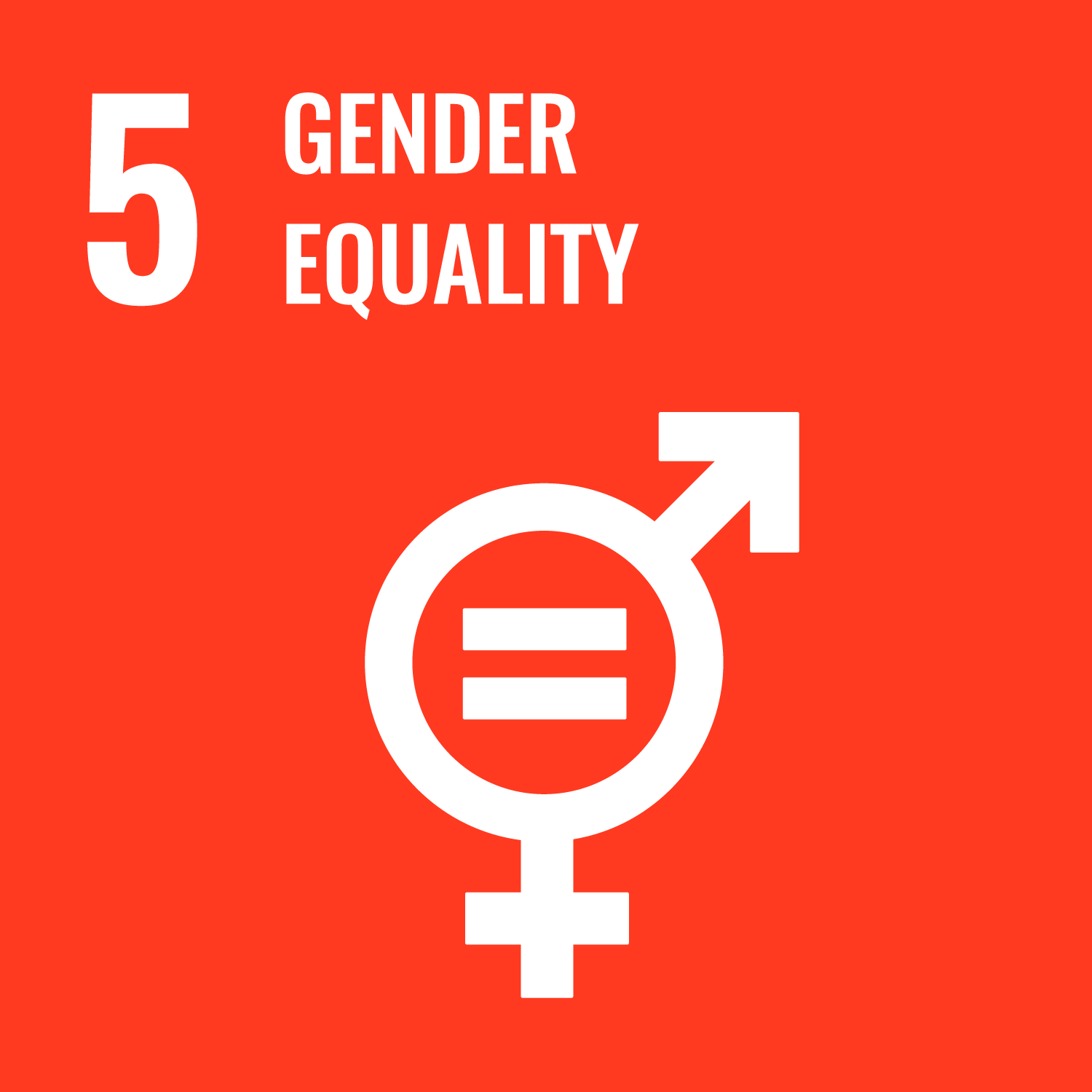 Goal number 5:  Gender equality