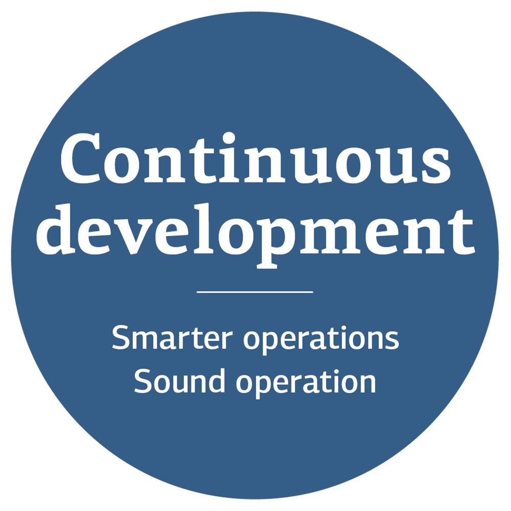 Continuous development