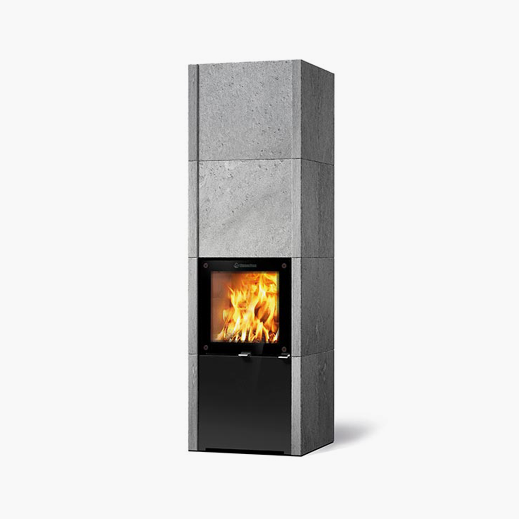 Nunna Uuni Calor Quadra – Fourneau de masse en Pierre ollaire, chez Art-Tisons à Rossens (Fribourg)