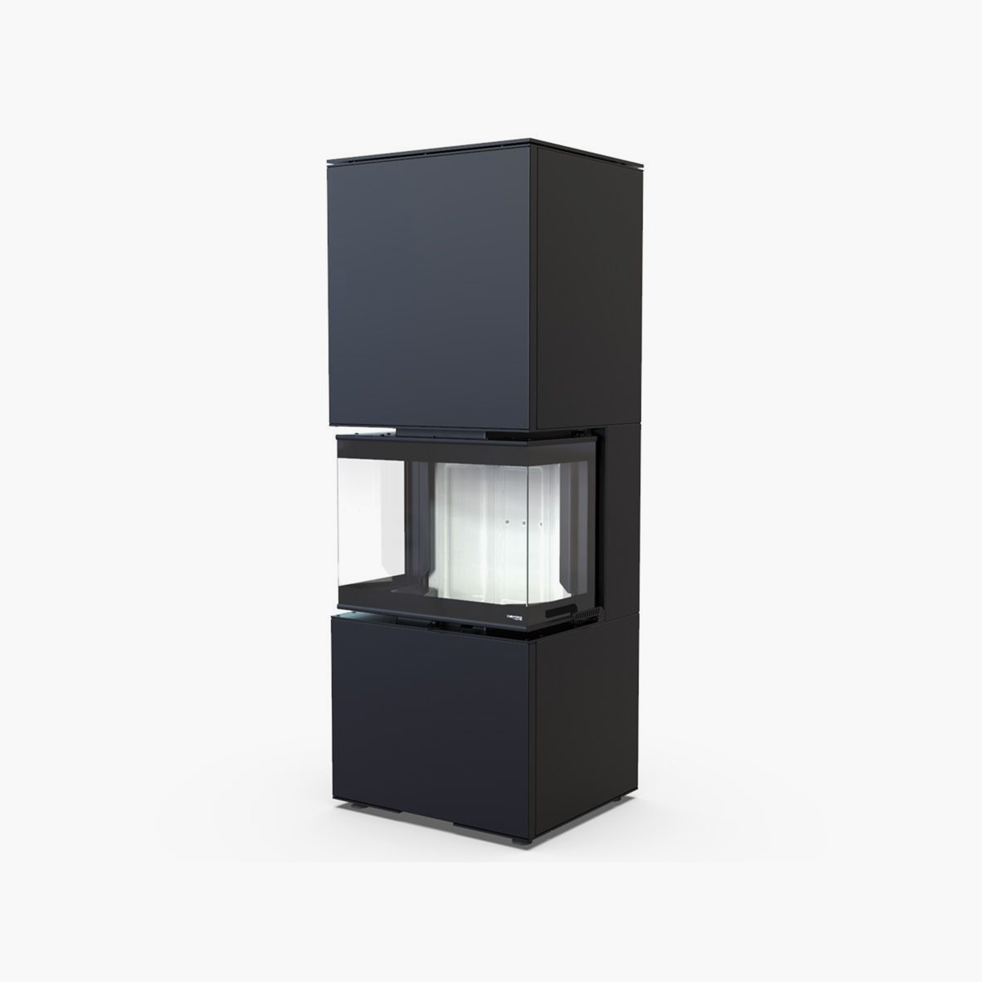 Defro Home Intra XSM C – Poêle en Acier noir, chez Art-Tisons à Rossens (Fribourg)