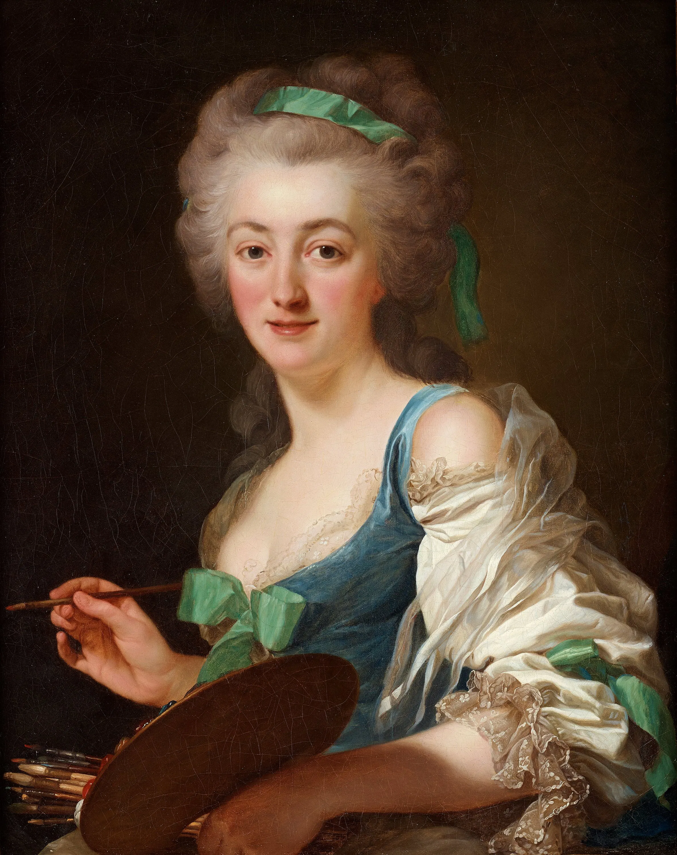 Anne Vallayer-Coster, peintre de natures mortes, admise à l'Académie royale le 28 juillet 1770