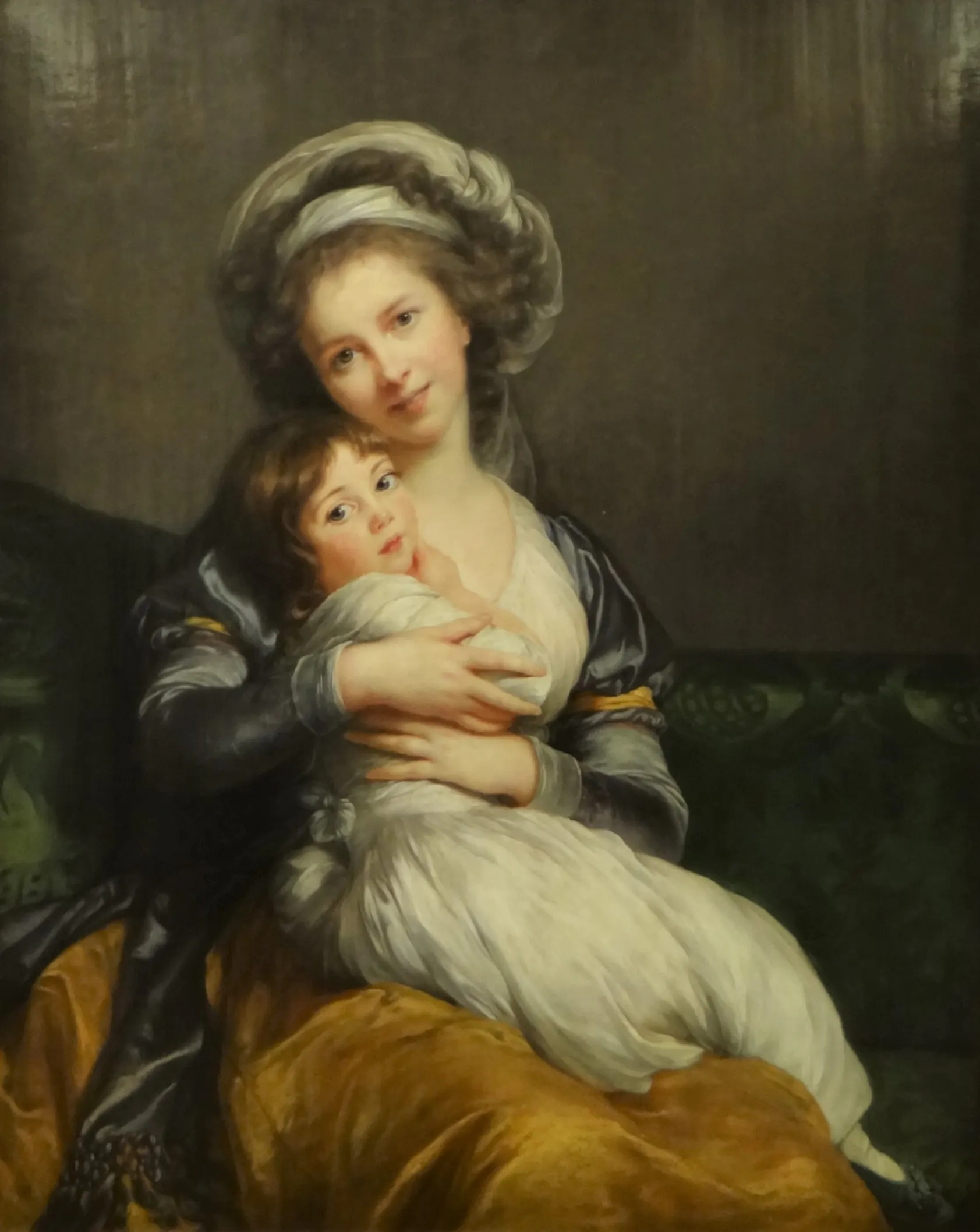 Élisabeth Vigée Le Brun et sa fille Julie, 1786 — l'une des œuvres les plus célèbres de la portraitiste