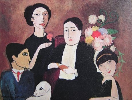 Marie Laurencin - Apollinaire et ses amis - 1908