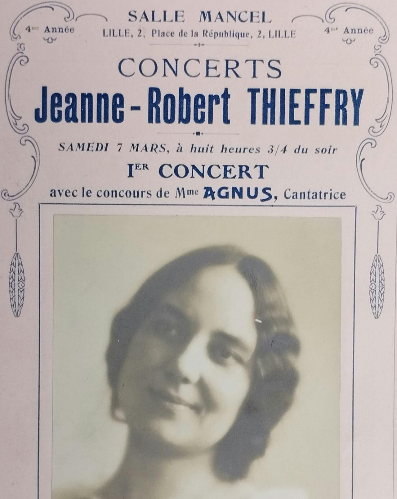 Jeanne-Robert Thieffry - Archives BM Lille