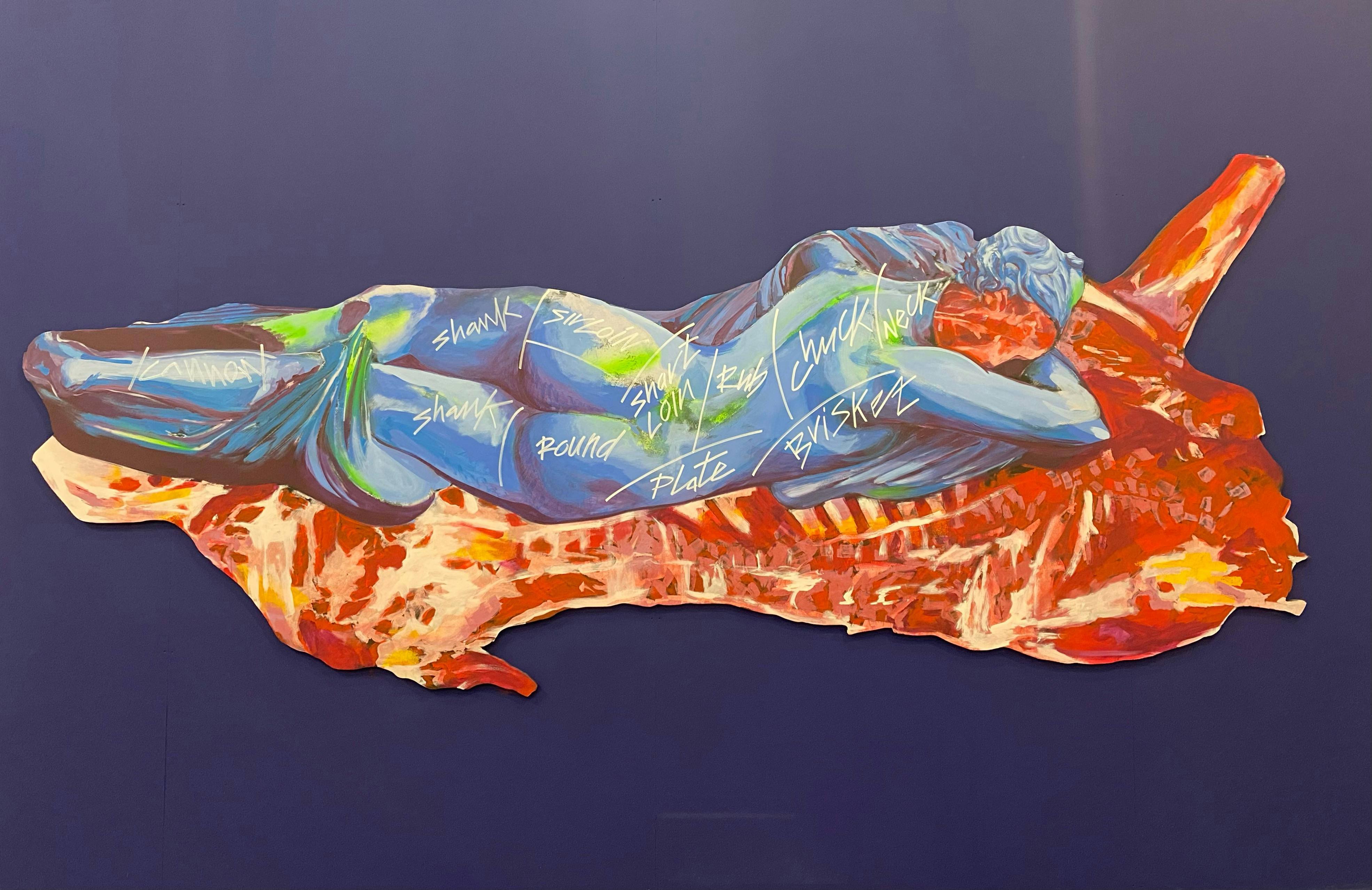 Aya Tarek - Them, 2022 - Peinture acrylique