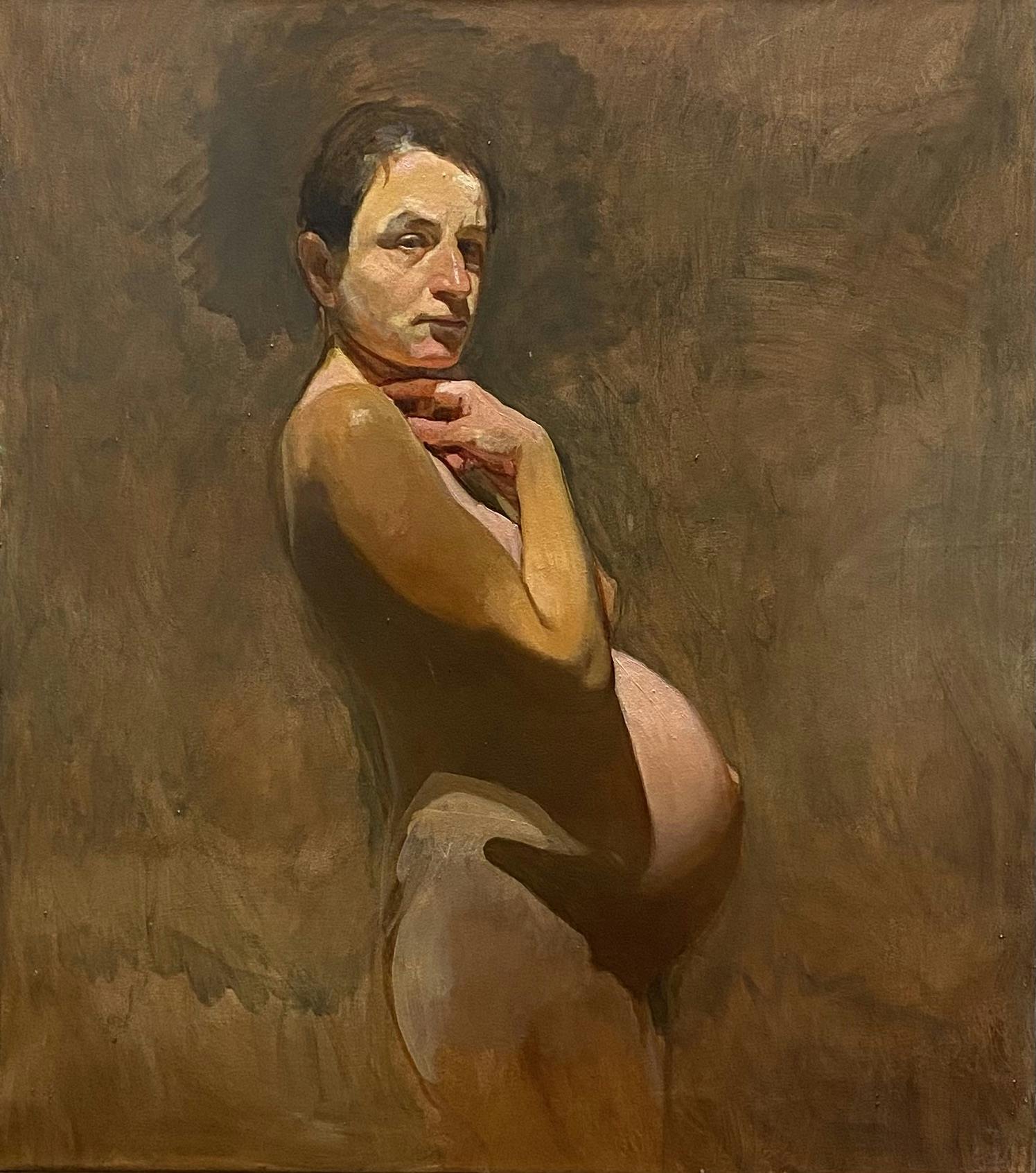 Enceinte I, 1997, huile sur toile 90 x 80 cm - Collection particulière