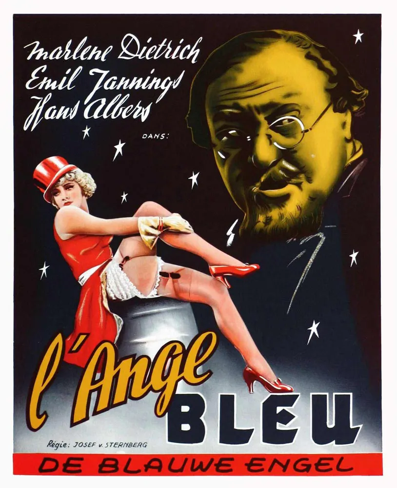 Affiche film l'Ange Bleu