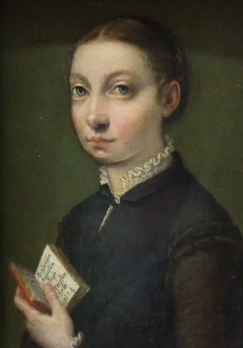 Sofonisba Anguissola
Autoportrait (1554), musée d'Histoire de l'art de Vienne.