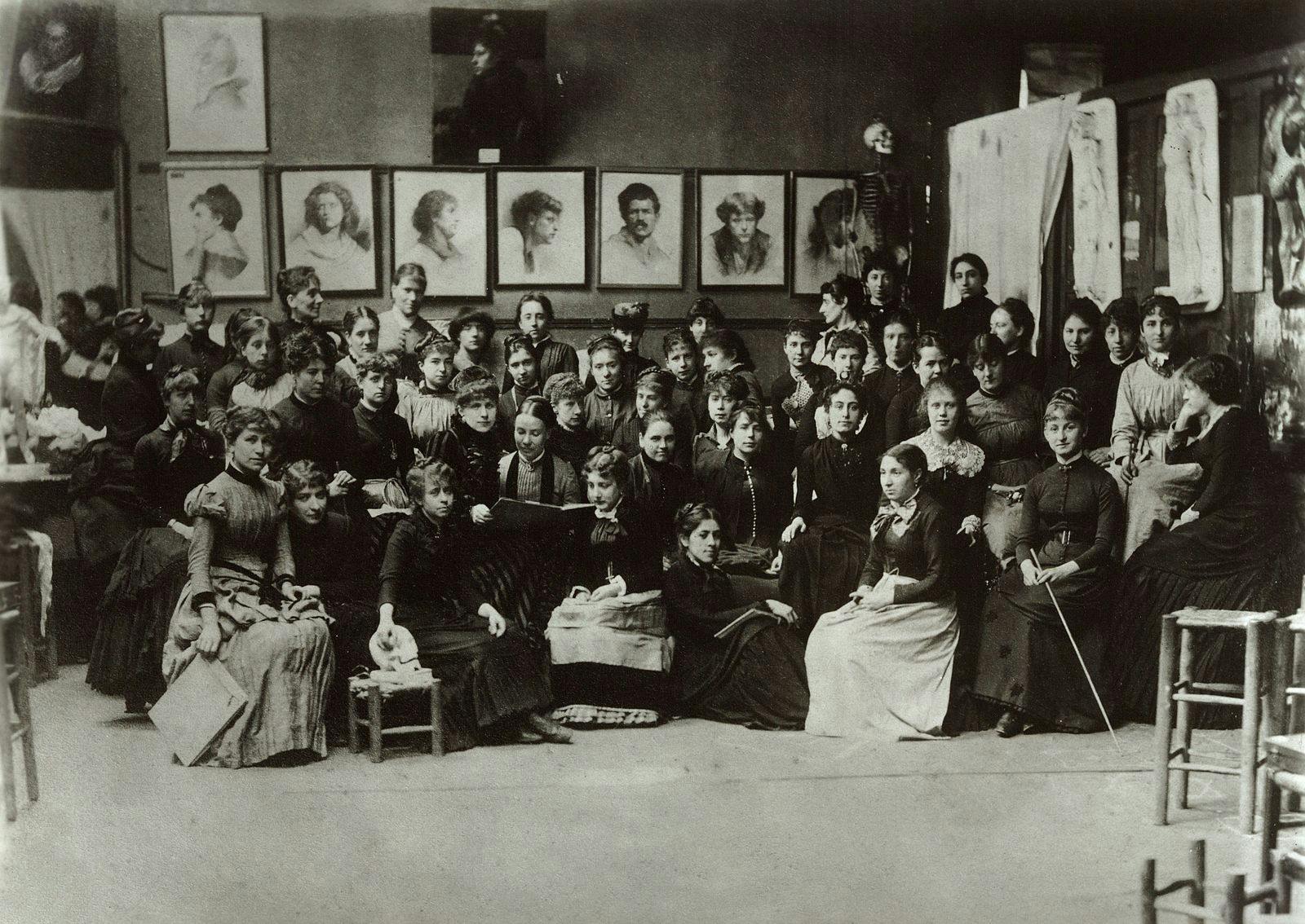 L'Académie Julian - Paris - 1885