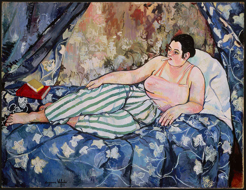 Suzanne Valadon, « La Chambre bleue », 1923 © Centre Pompidou, Mnam-Cci/ Dist. GrandPalaisRmn