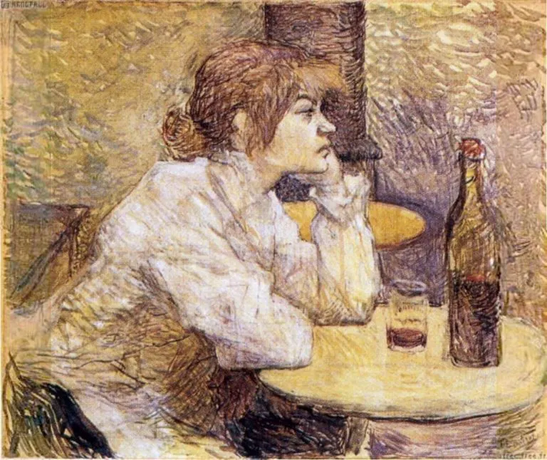 Henri De Toulouse Lautrec, La Gueule de bois, 1887–1889