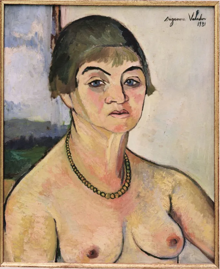 Suzanne Valadon, Autoportrait aux seins nus, 1931. Collection particulière, Suisse. Photo © Akg-images