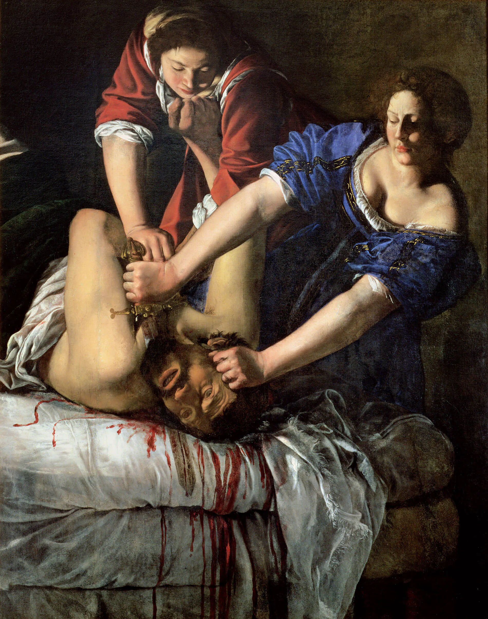 Artemisia Gentileschi, Judith décapitant Holopherne, vers 1612-1613
