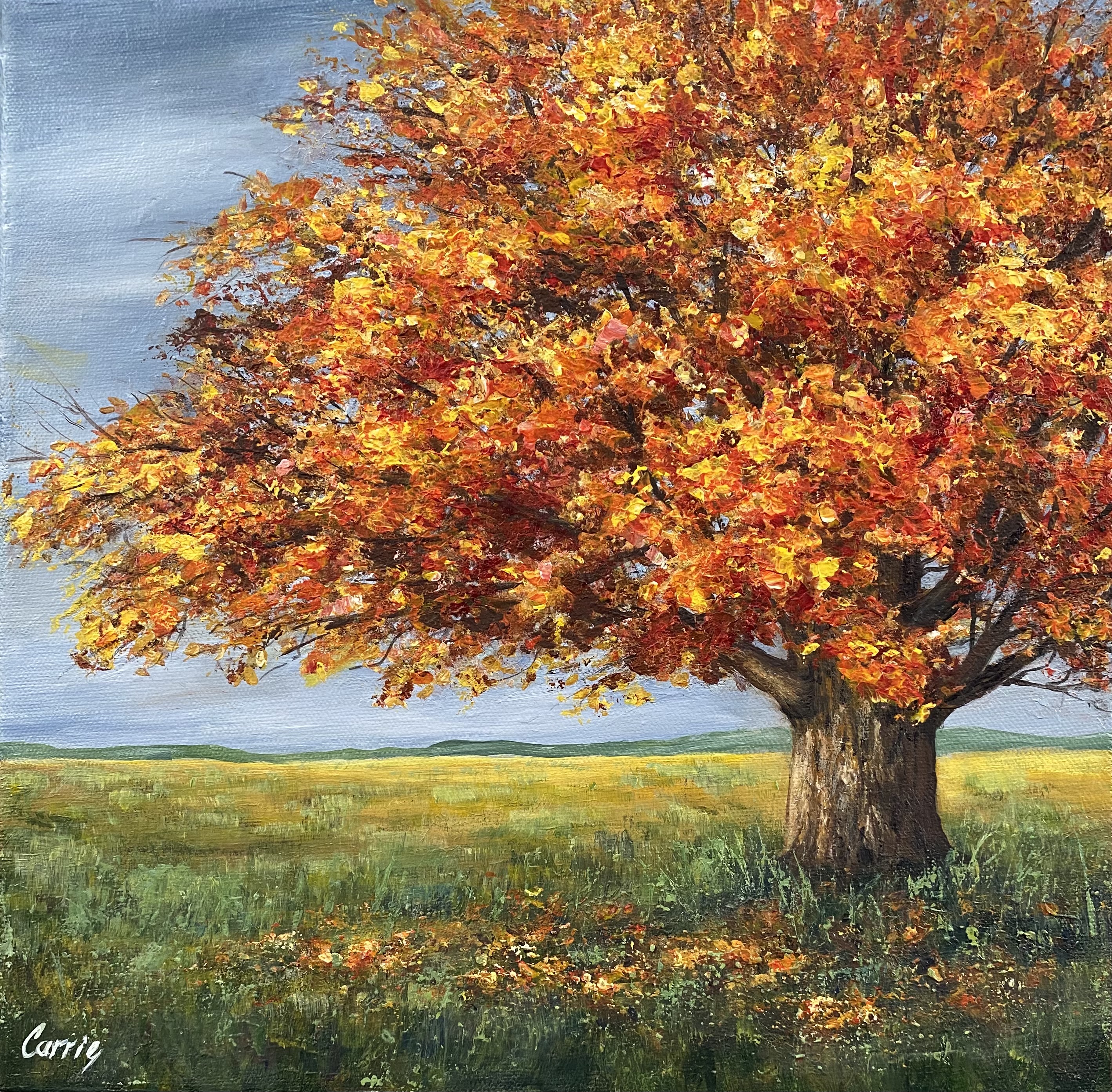 A Carrie Paquette Painting