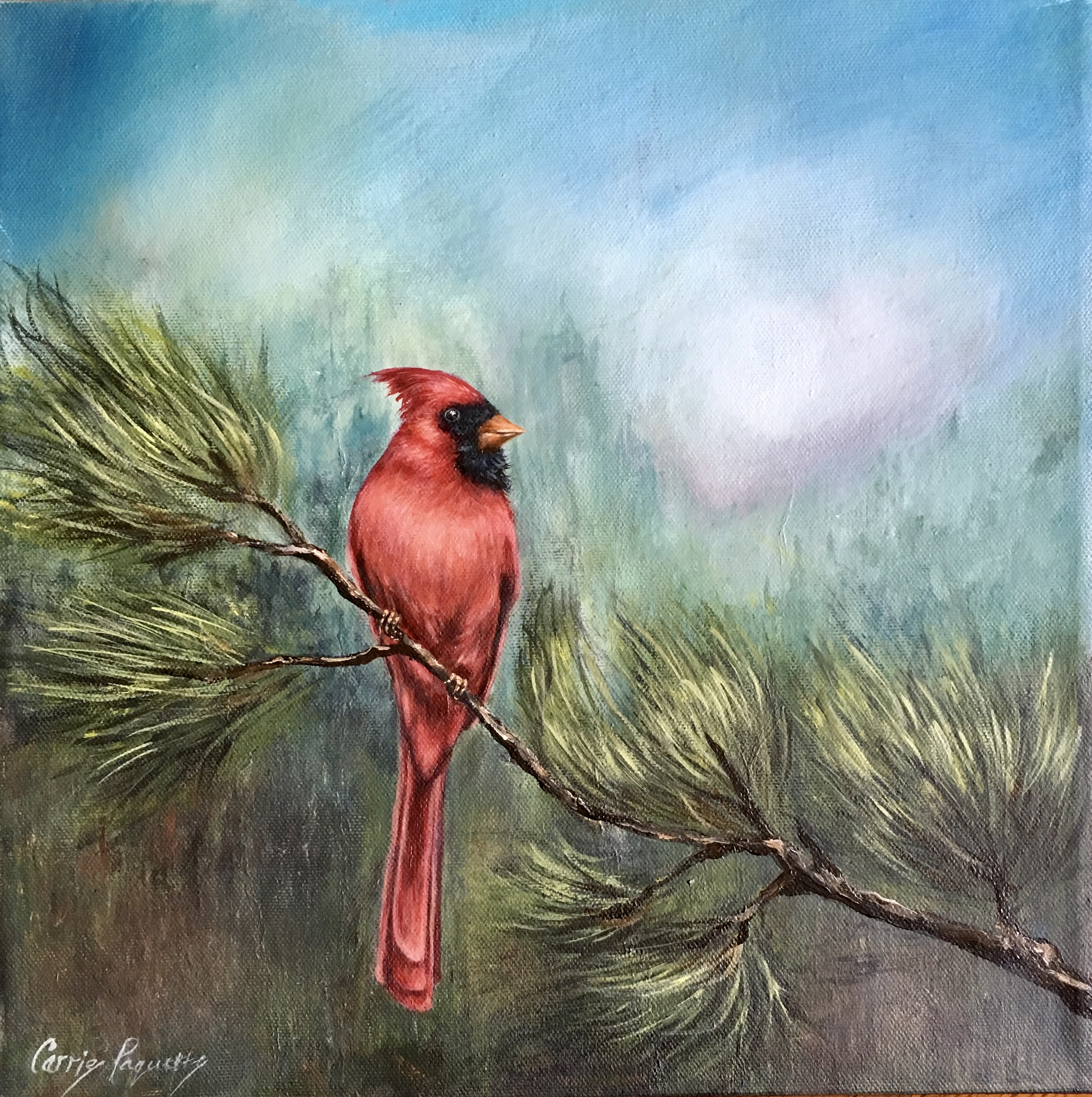 A Carrie Paquette Painting