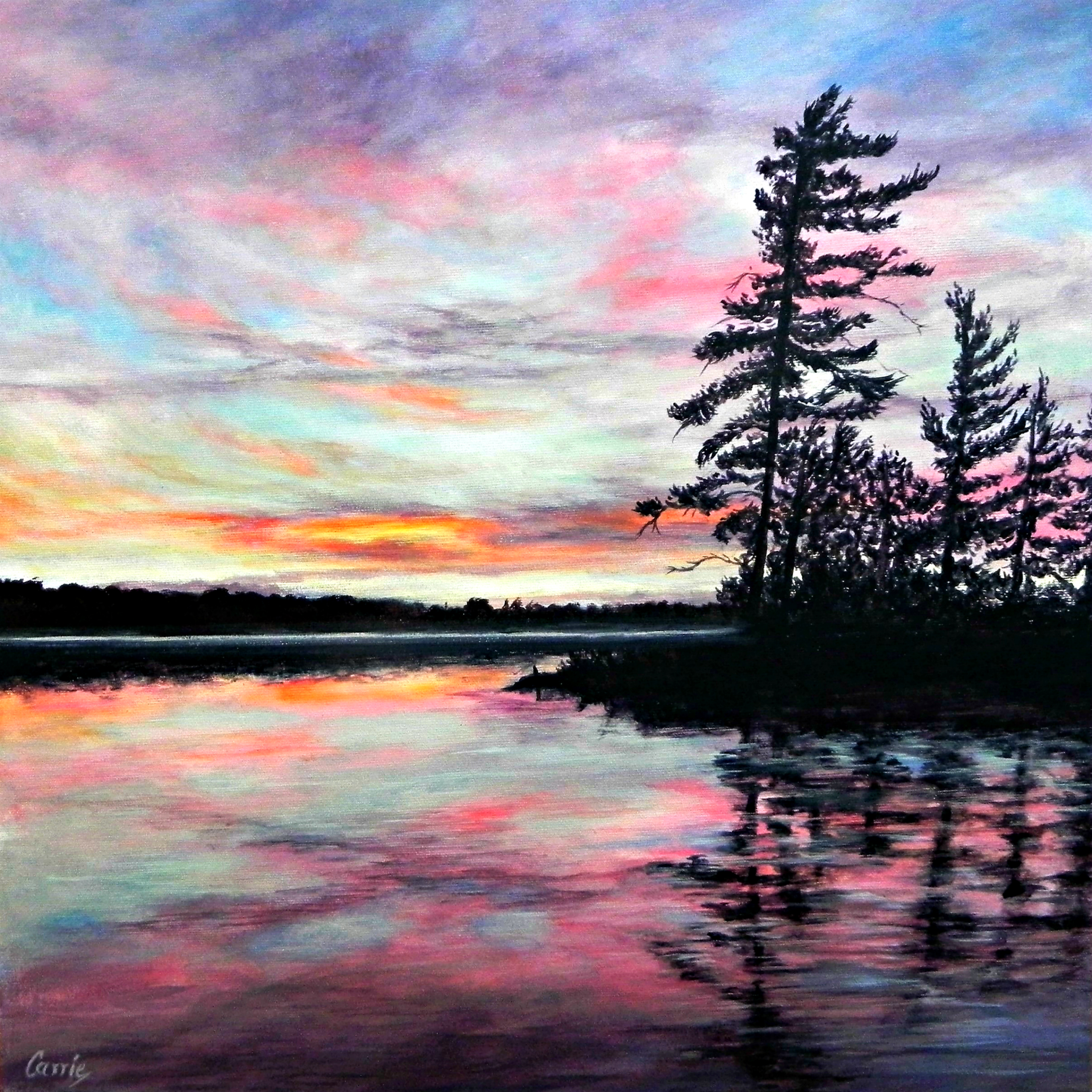 A Carrie Paquette Painting