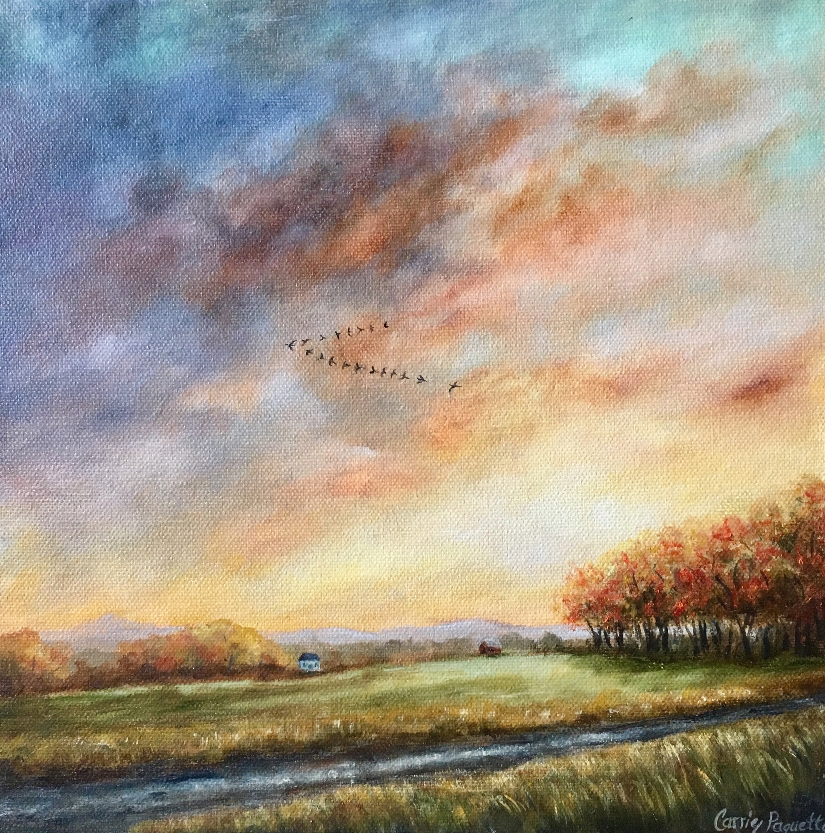 A Carrie Paquette Painting