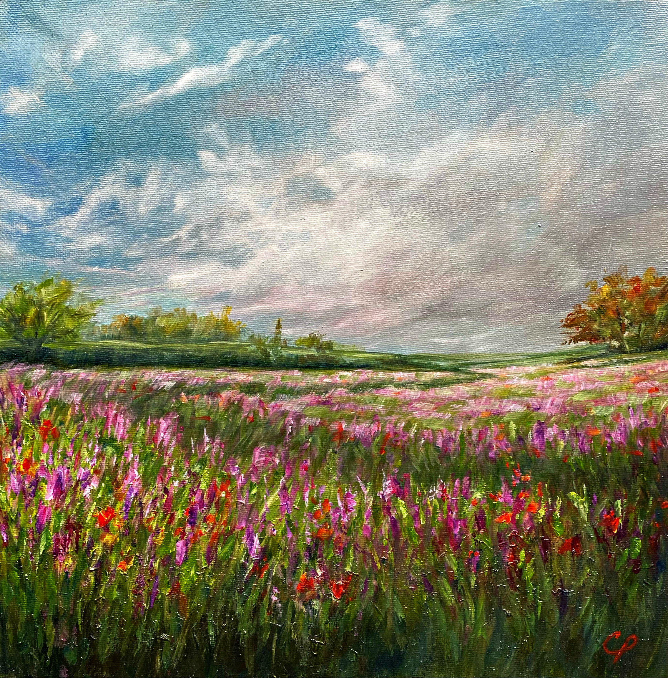 A Carrie Paquette Painting