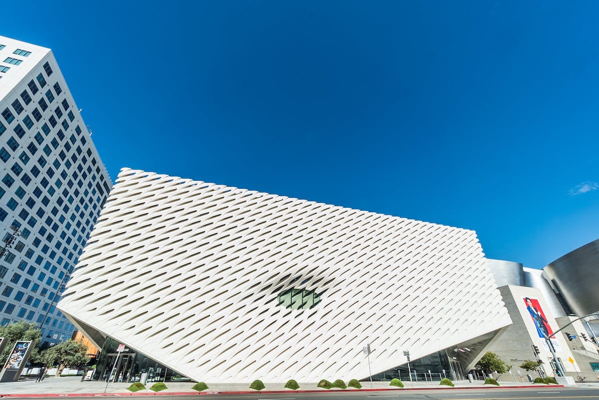 The Broad Museum in Los Angeles.