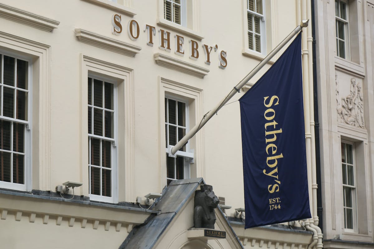 A photo of Sotheby's headquarters.