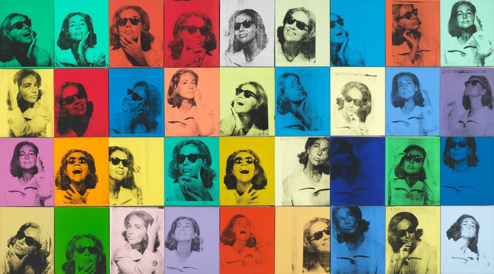 Andy Warhols "Ethel Scull 36 times", 1963