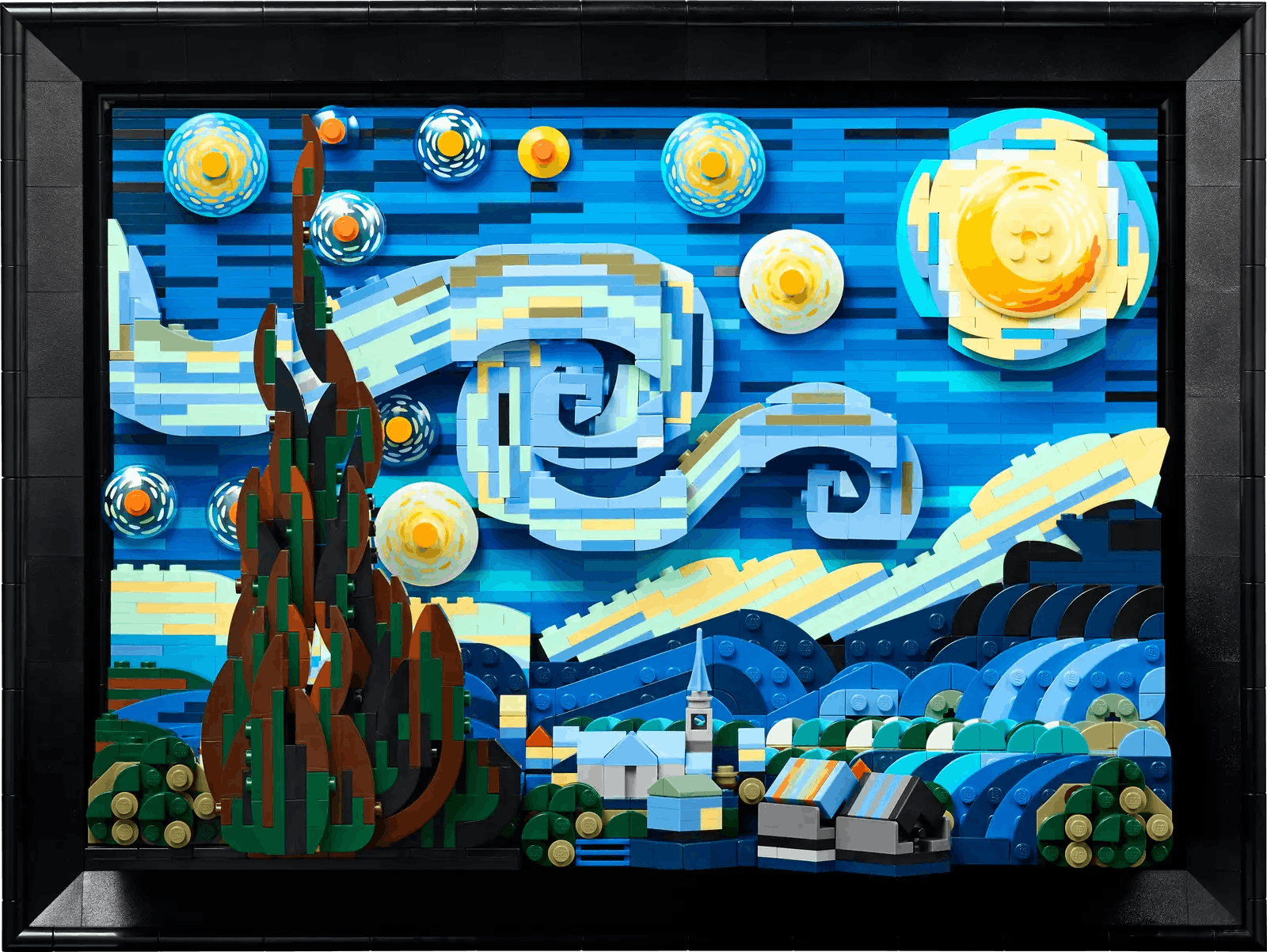 Vincent van Gogh - The Starry Night by LEGO