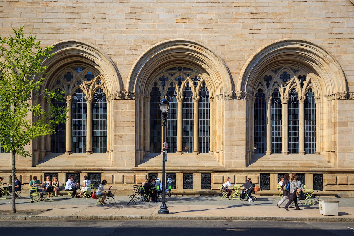 A photo of Yale University.