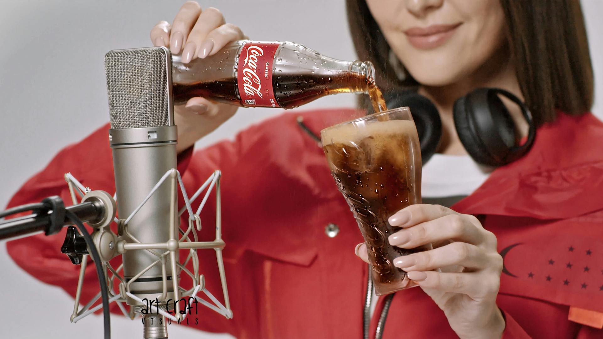 ASMR video for CocaCola