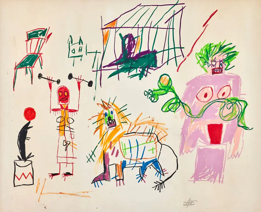 Jean-Michel Basquiat (1960-1988)
Untitled, 1981
Estimation : 600 000 – 800 000 €