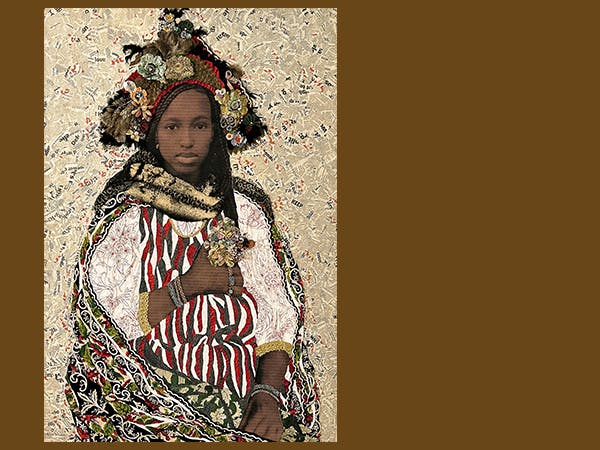 <h1>Tribute to Marion Boehm:<br />Collage as a mirror of African identities</h1>