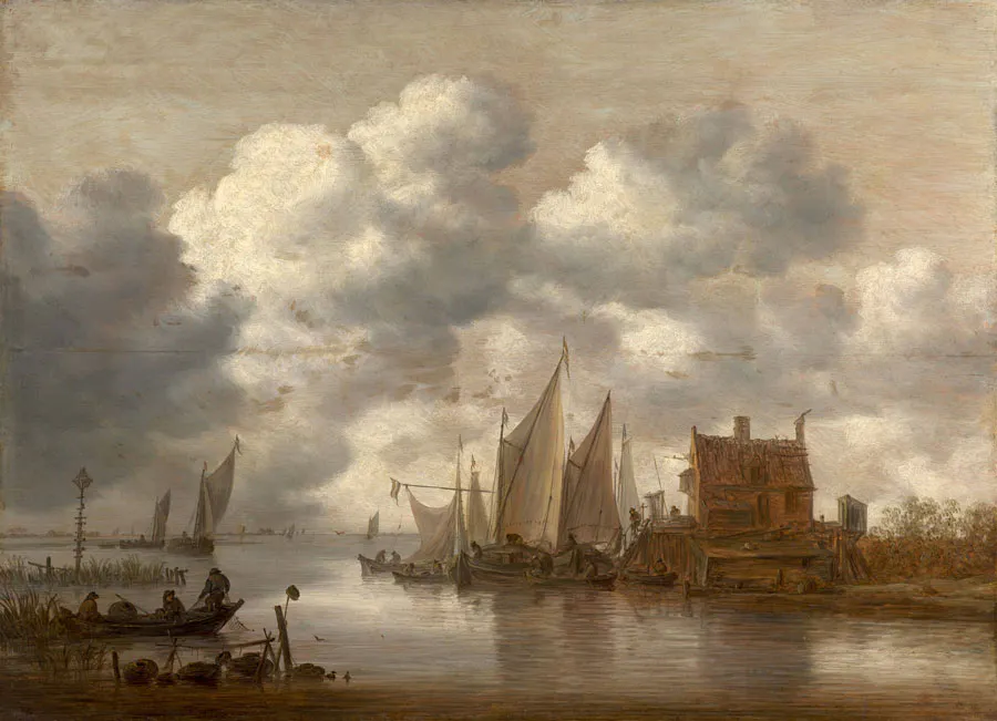 Jan van Goyen (1596-1656)
Barques de pêcheurs sur un rivage par ciel chargé
Huile sur panneau de chêne, deux planches, parqueté
Vendu : 463 400 €