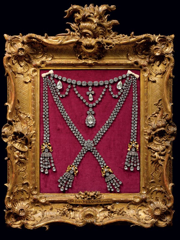Réplique du fameux collier dit, « de la Reine », fin du XIXe- Début du XXe siècle 
Estimation : 30 000 - 50 000 € 