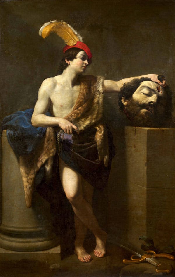 Guido RENI (Bologne, 1575-1642) 
David contemplant la tête de Goliath 
227 x 145,5 cm 
Estimation : 2 000 000 - 4 000 000 €