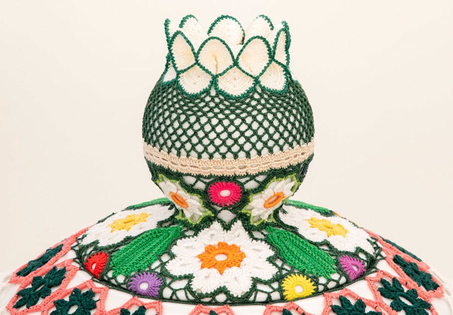 Détail du crochet d’une de théières de « Thé Dansant »
© Fundação Joana Vasconcelos