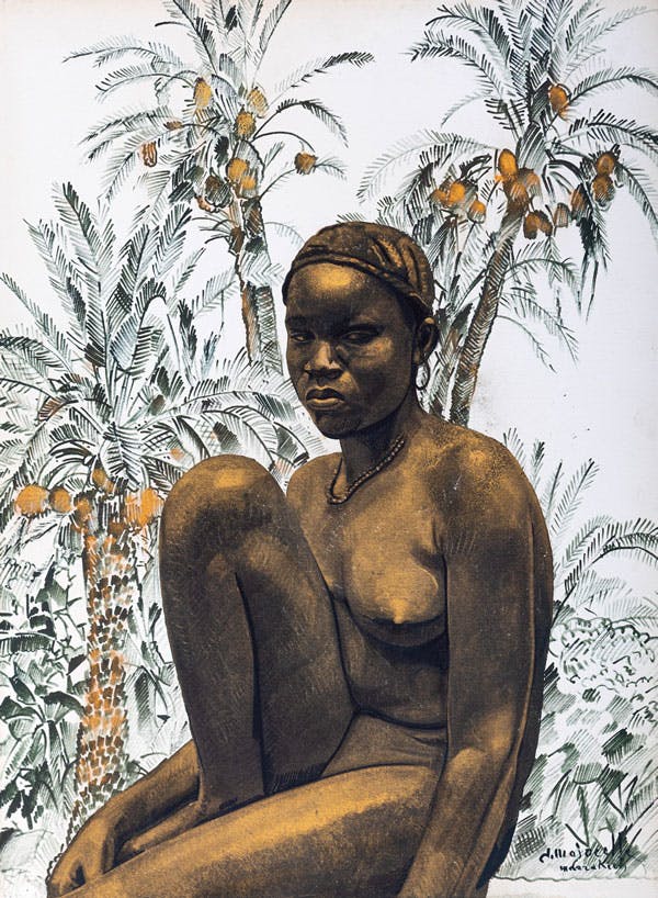 Jacques Majorelle (1886-1962)
Beauté noire – circa 1948
Estimation : 60 000 – 80 000 €