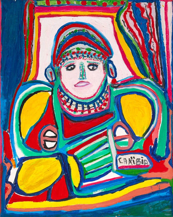 Chaïbia Talal (1929-2004)
La danseuse de Tahaoute
Estimation : 22 000 – 32 000 €