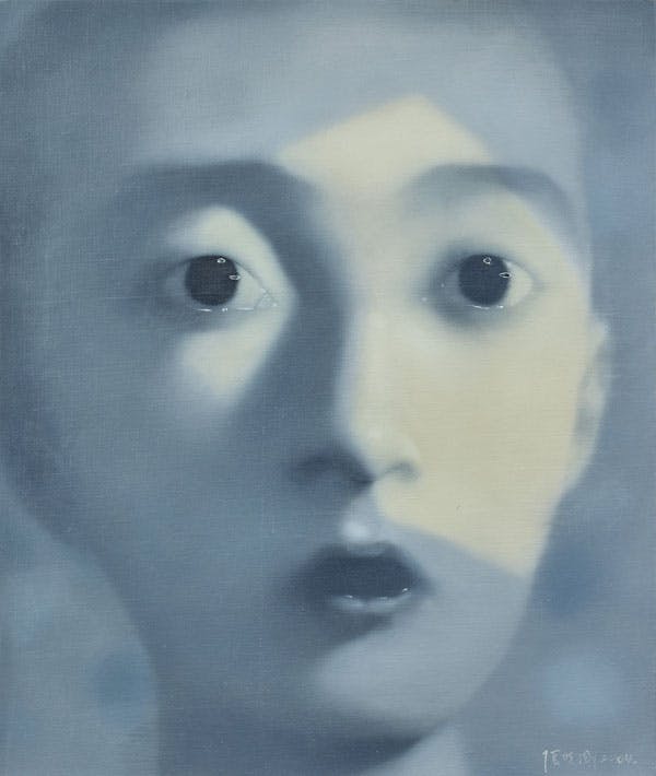 Zhang Xiaogang (né en 1958)
Amnesia and Memory series, 2004
Huile sur toile
60 x 50 cm
Vendu : 86 060 €  