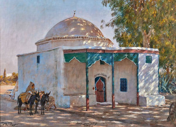 Alexandre Roubtzoff (1884-1949)
Le Mausolée de Sidi Abdallah, Tunis – 1922
Estimation : 120 000 – 150 000 € 