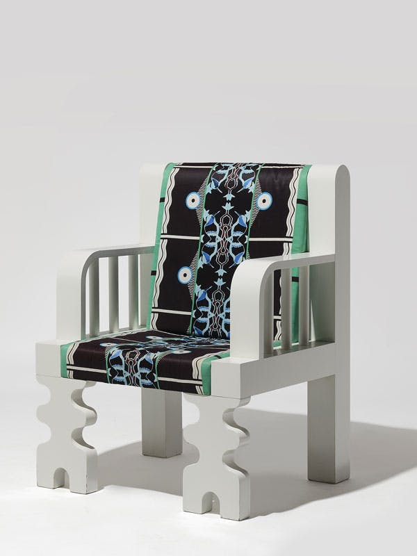 Memphis, Nathalie du Pasquier 
Chaise Denise, 1987 
Estimation : 2 500 - 3 000 €