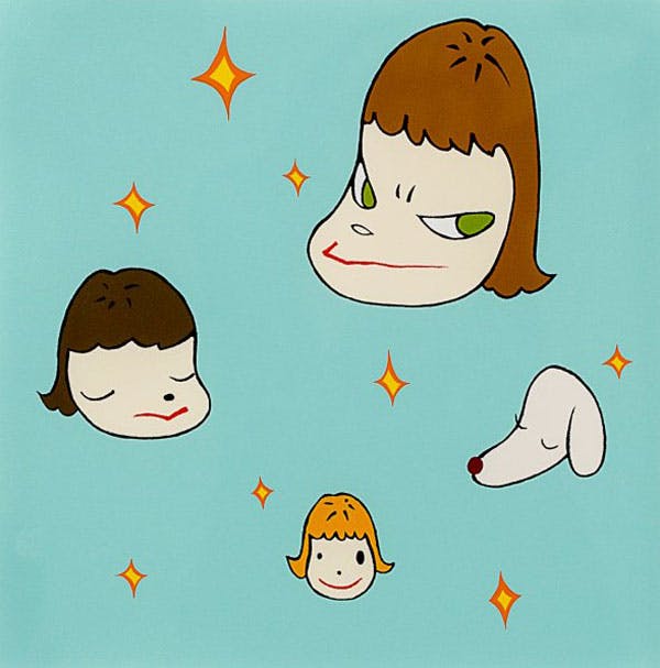 Yoshitomo Nara 
Star Island, 2003  
Vendu 100 000 € 