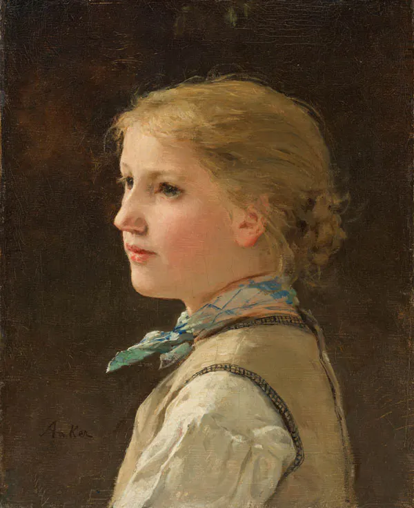 Albert Anker (1831-1910)
Portrait de jeune fille
Vendu 635 125 CHF (703 730 €)