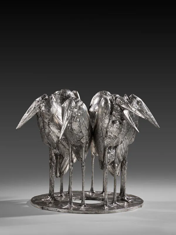 Rembrandt Bugatti (1884-1916)
Centre de table aux Marabouts
Groupe de 6 sculptures en argent
Vendu 794 400 € 