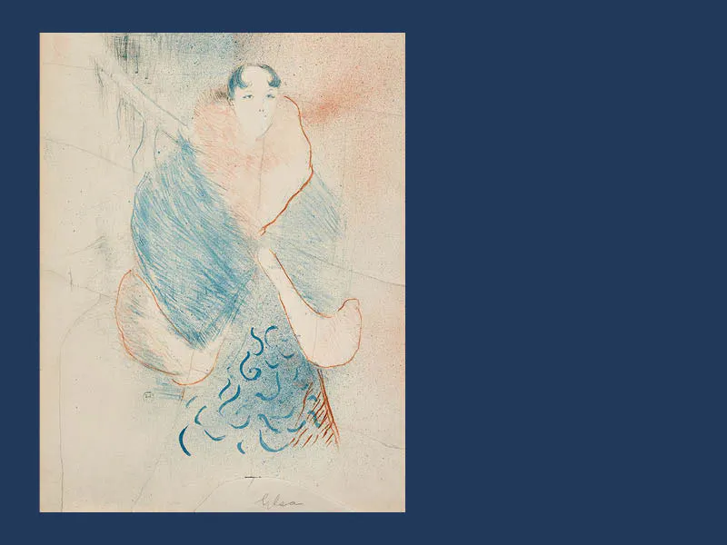 <h2>Elsa, Dite La Viennoise : une lithographie emblématique de Henri de Toulouse-Lautrec présentée aux enchères</h2>