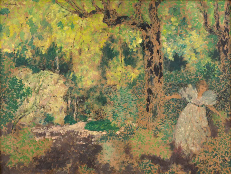 Édouard Vuillard (1868–1940)
Misia Natanson dans un bois, circa 1897-1899
Estimation : 450 000 – 650 000 € 