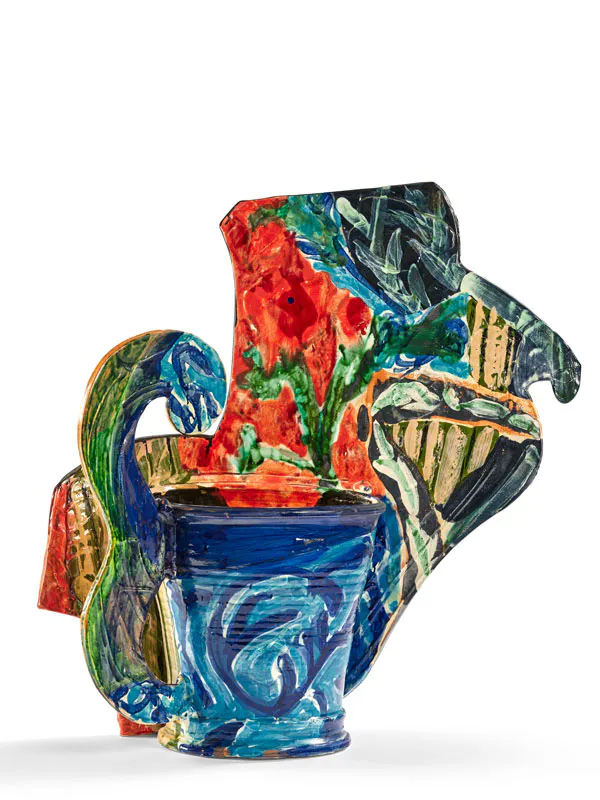 Betty Woodman (1930-2018)
Summer Vase, New York, 1996
Estimation : 10 000 - 15 000 €