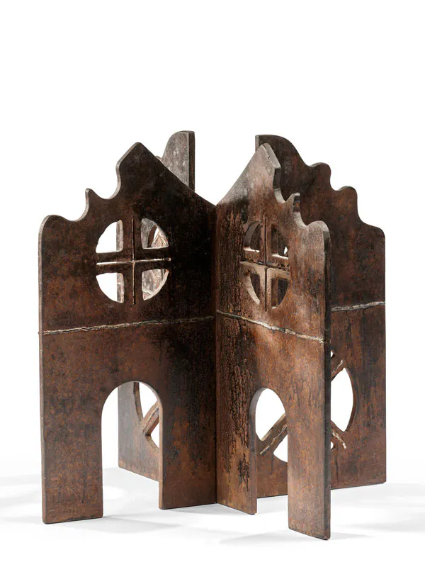 Farid Belkahia (1934-2014)
Série Les Sept saints, 1990
42 x 46 cm
Estimation : 30 000 - 50 000 € / 330 000 - 550 000 MAD