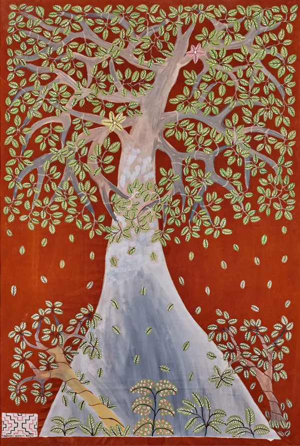 Harry Roldán Pinedo Valera (né en 1988)
Árbol de la Pacharana, 2005
Acrylique sur toile
136 x 94 cm
Estimation : 4 000 – 6 000 € 